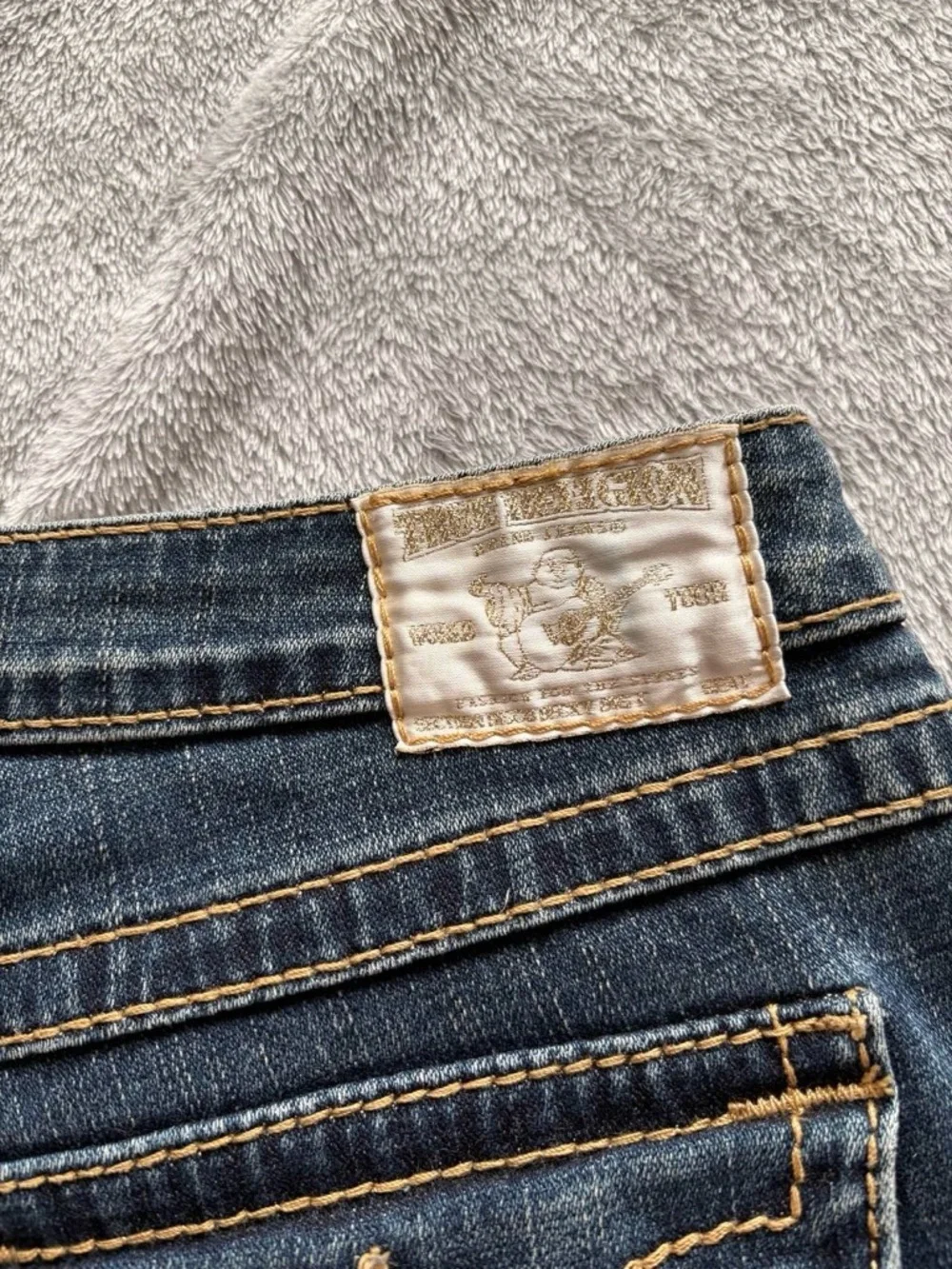 Women’s True Religion Joey Flap Pocket Bootcut Jeans Size 31 - Picture 8 of 9
